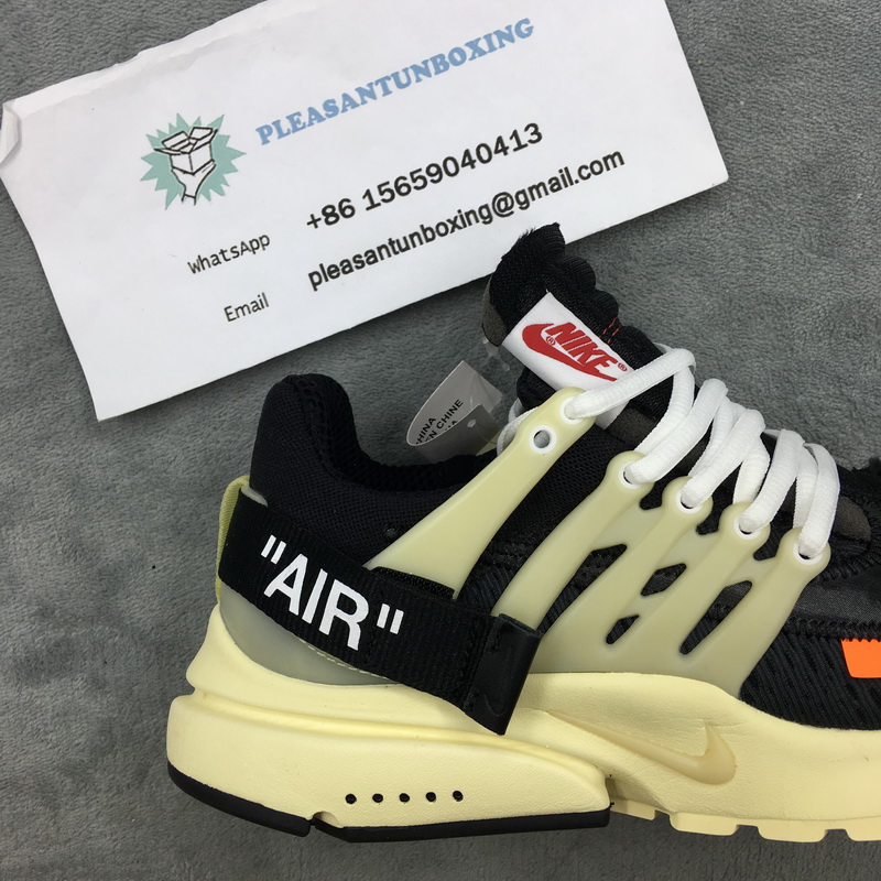 Authenitc OFF-WHITE x NIKE Air Presto GS